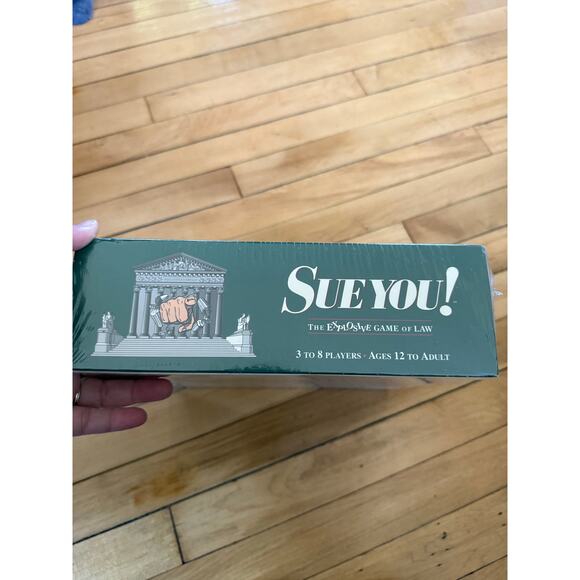 SUE YOU! Board Game The Explosive Game of Law. 1994 New and Sealed! - Picture 4 of 9